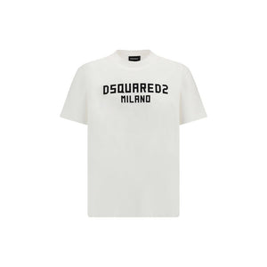 Dsquared² White Cotton T-Shirt
