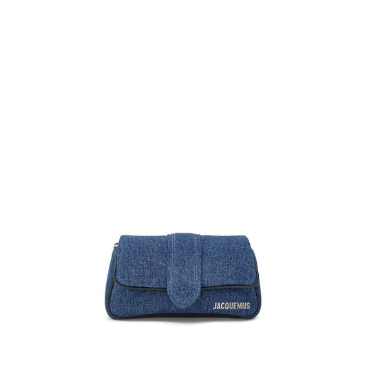Jacquemus Blue Cotton Handbag