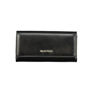 Mario Valentino Black Polyurethane Women Wallet