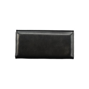 Mario Valentino Black Polyurethane Women Wallet