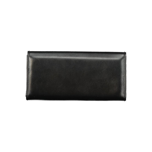 Mario Valentino Black Polyurethane Women Wallet