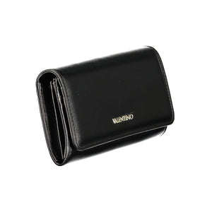 Mario Valentino Black Polyurethane Women Wallet
