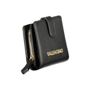 Mario Valentino Black Polyurethane Women Wallet
