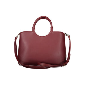 Mario Valentino Rosso Polyurethane Women Handbag