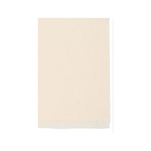 Faliero Sarti White Wool Scarf