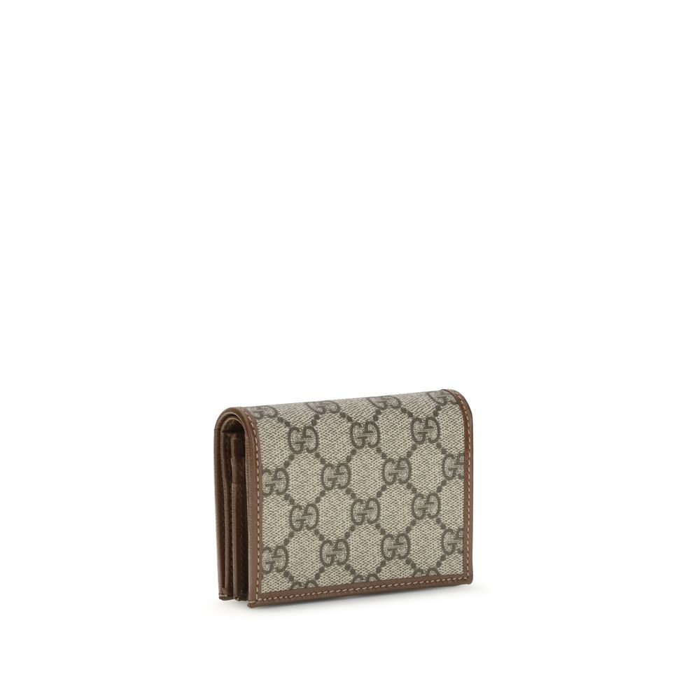 Gucci Brown Polyester Wallet