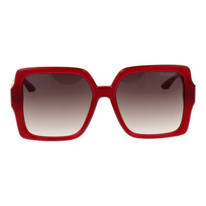 Trussardi Red Acetate Sunglasses