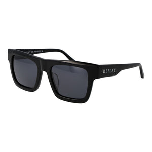 Replay Black Plastic Sunglasses
