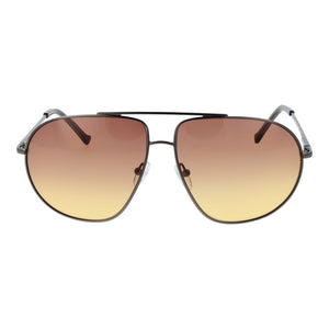 Replay Gray Metal Sunglasses