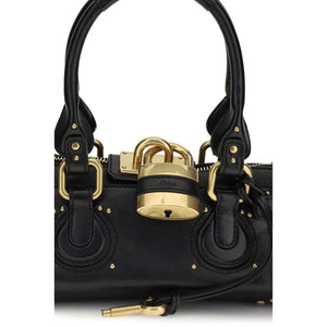 Chloé Black Calf Leather Bos Taurus Shoulder Bag