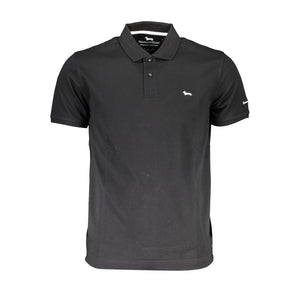 Harmont & Blaine Nero Cotton Men's Polo Shirt