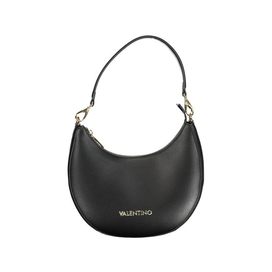 Mario Valentino Black Polyurethane Women Handbag