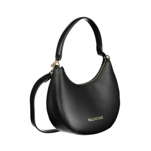 Mario Valentino Black Polyurethane Women Handbag