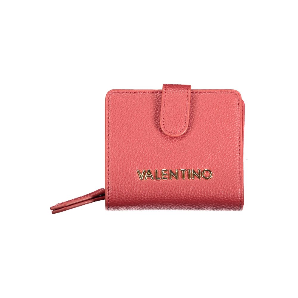 Mario Valentino Red Polyurethane Women Wallet