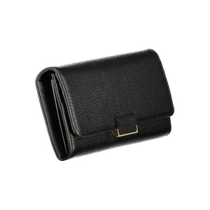 Mario Valentino Black Polyurethane Women Wallet