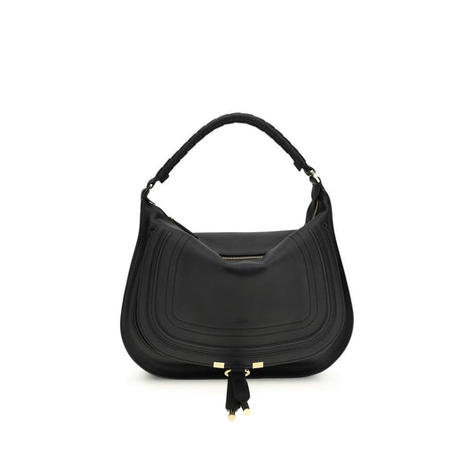Chloé Black Calf Leather Bos Taurus Shoulder Bag