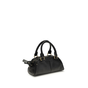 Chloé Black Calf Leather Bos Taurus Shoulder Bag