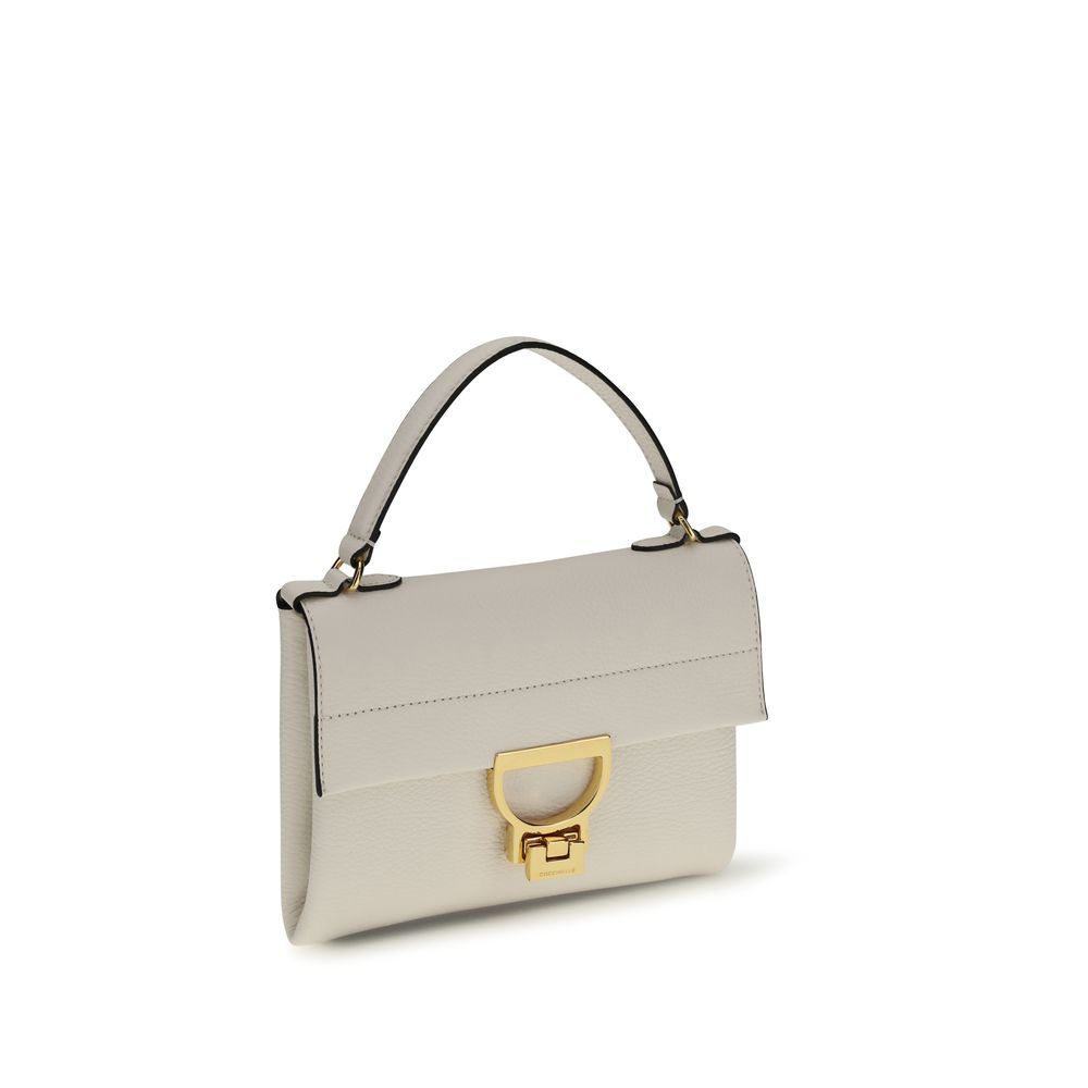 Coccinelle Cream Calf Leather Bos Taurus Clutch Bag