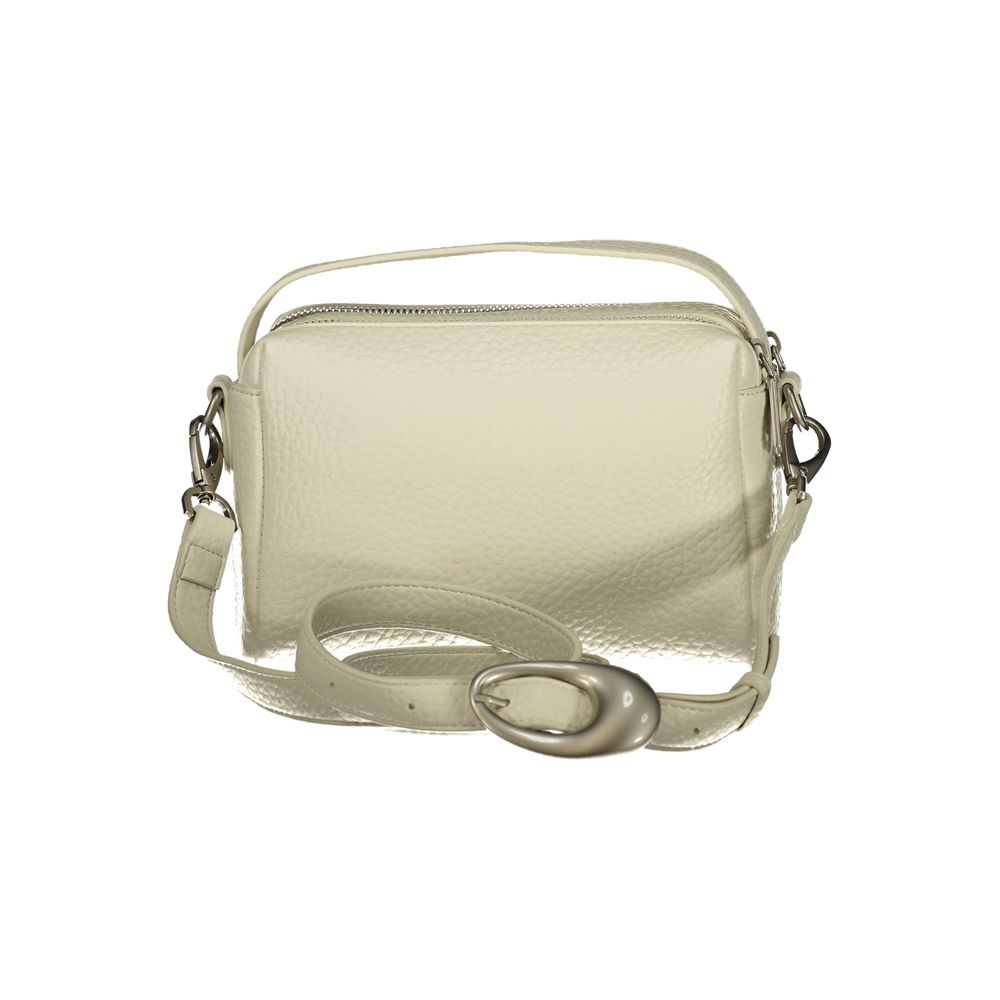 Mario Valentino Bianco Polyurethane Women's Handbag