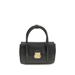 Coccinelle Black Calf Leather Bos Taurus Handbag