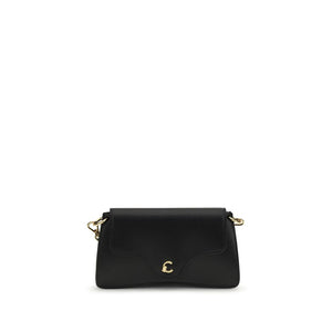Coccinelle Black Calf Leather Bos Taurus Clutch Bag