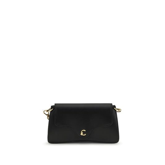 Coccinelle Black Calf Leather Bos Taurus Clutch Bag
