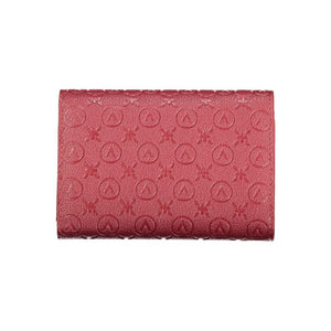 Mario Valentino Rosso Polyurethane Women Wallet