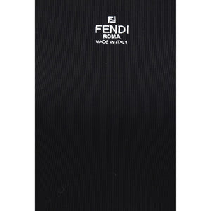 Fendi Black Cotton Top