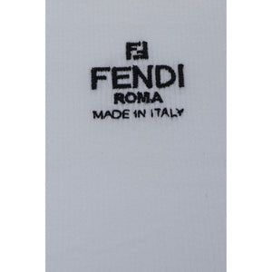 Fendi White Cotton Top