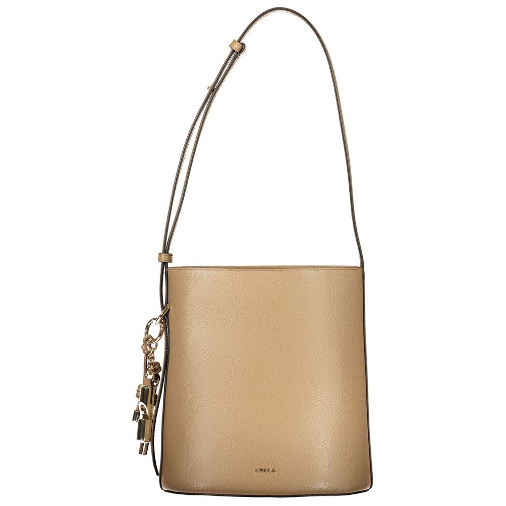 Furla Marrone Pelle Women Handbag