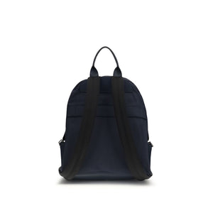 Kiton Blue Fabric Backpack