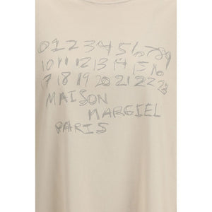 Margiela Beige Cotton T-Shirt