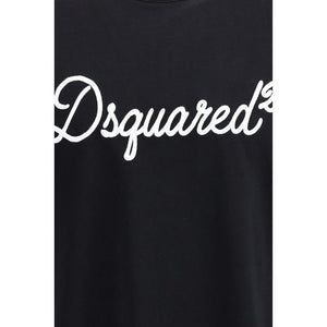 Dsquared² Black Cotton T-Shirt