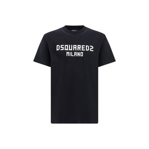 Dsquared² Black Cotton T-Shirt