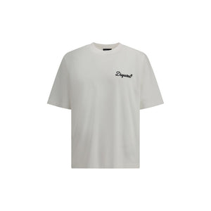 Dsquared² White Cotton T-Shirt