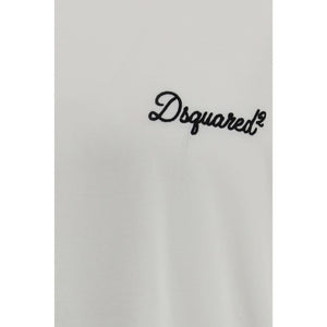 Dsquared² White Cotton T-Shirt