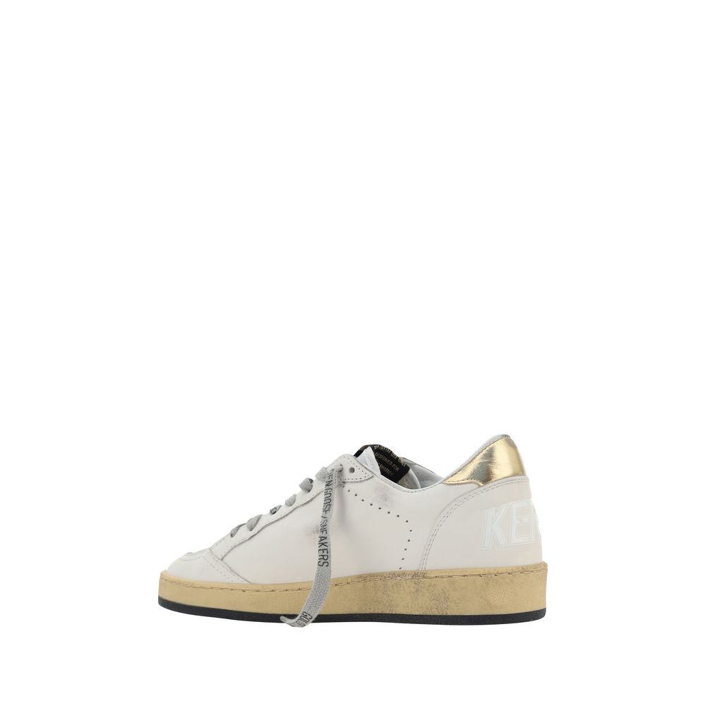 Golden Goose White Rubber Low Top Sneakers
