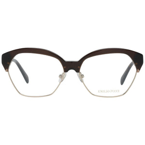 Emilio Pucci Brown Metal Glasses (Frames)