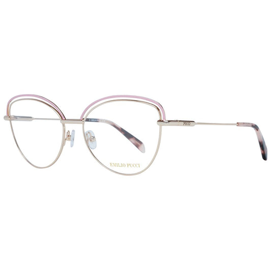 Emilio Pucci Gold Metal Glasses (Frames)