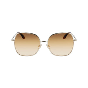 Victoria Beckham Gold Metal Sunglasses