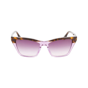 Victoria Beckham Brown Acetate Sunglasses