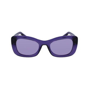 Victoria Beckham Gray Acetate Sunglasses