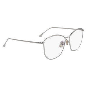 Victoria Beckham Gray Metal Glasses (Frames)
