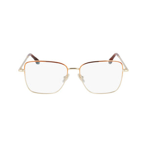Victoria Beckham Brown Metal Glasses (Frames)