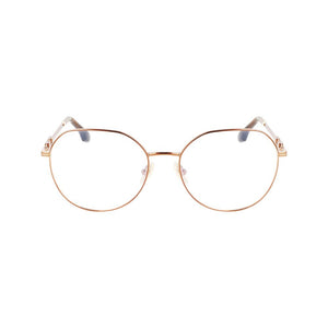 Victoria Beckham Brown Metal Glasses (Frames)