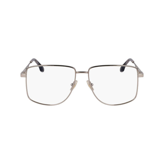 Victoria Beckham Gray Metal Glasses (Frames)