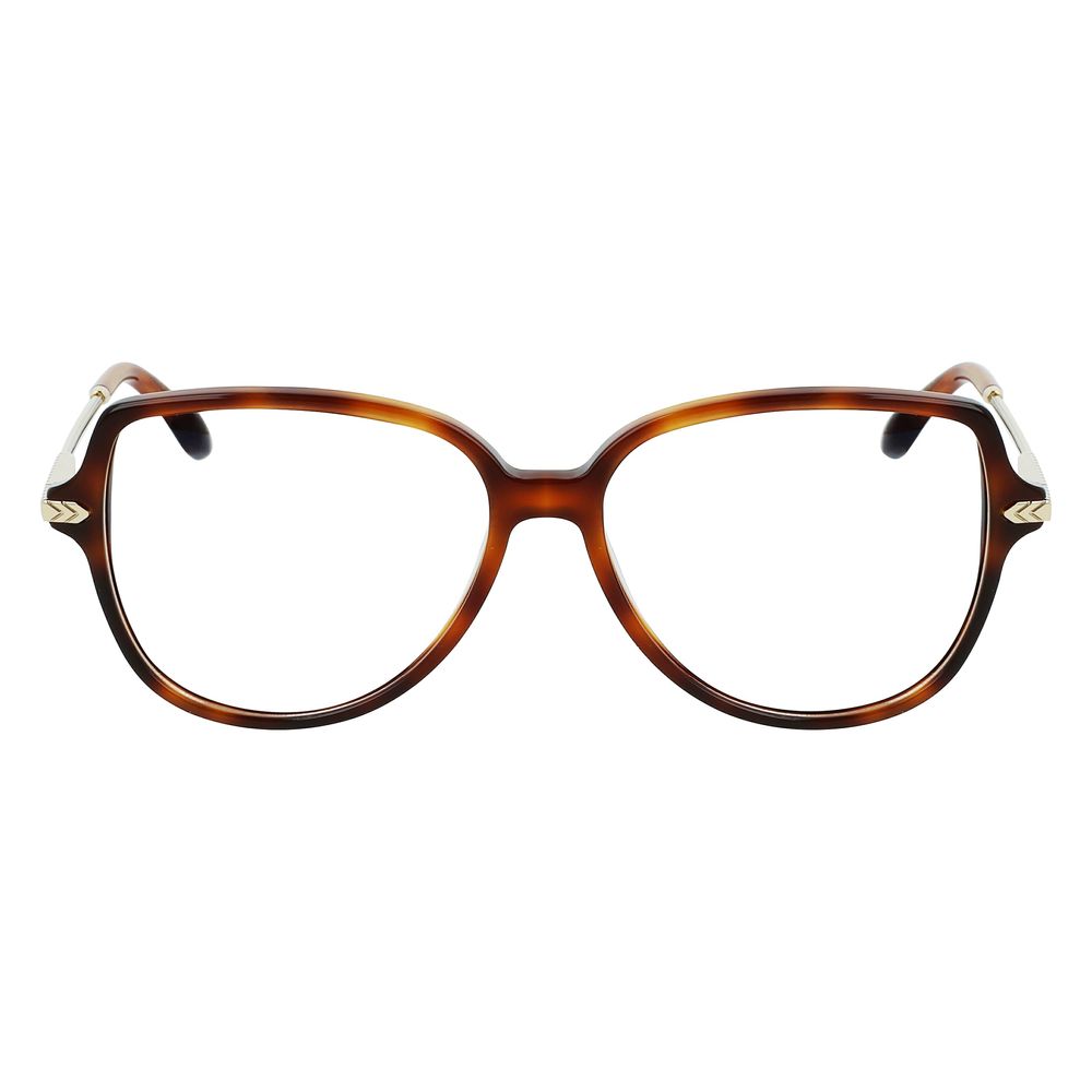 Victoria Beckham Brown Acetate Glasses (Frames)