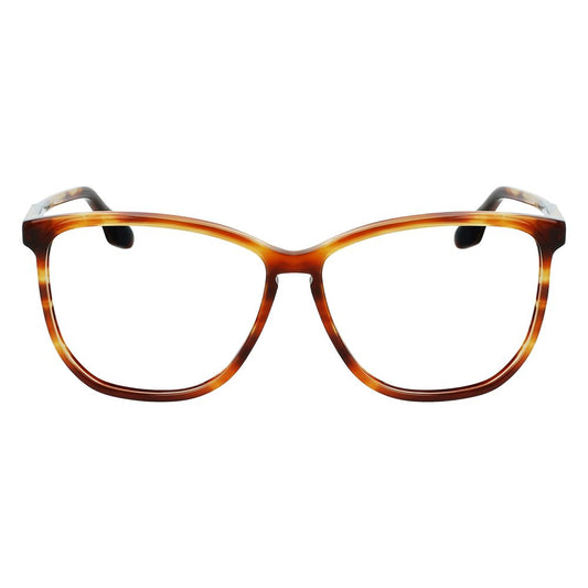 Victoria Beckham Brown Acetate Glasses (Frames)