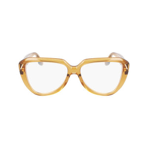 Victoria Beckham Brown Acetate Glasses (Frames)
