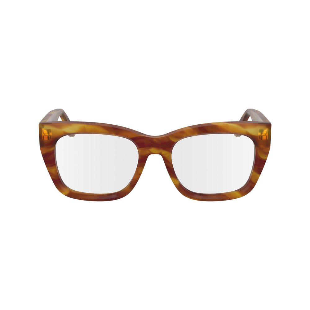 Victoria Beckham Brown Acetate Glasses (Frames)